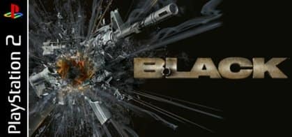 Poster game Black sebagai ilustrasi artikel cheat game PS2 Black
